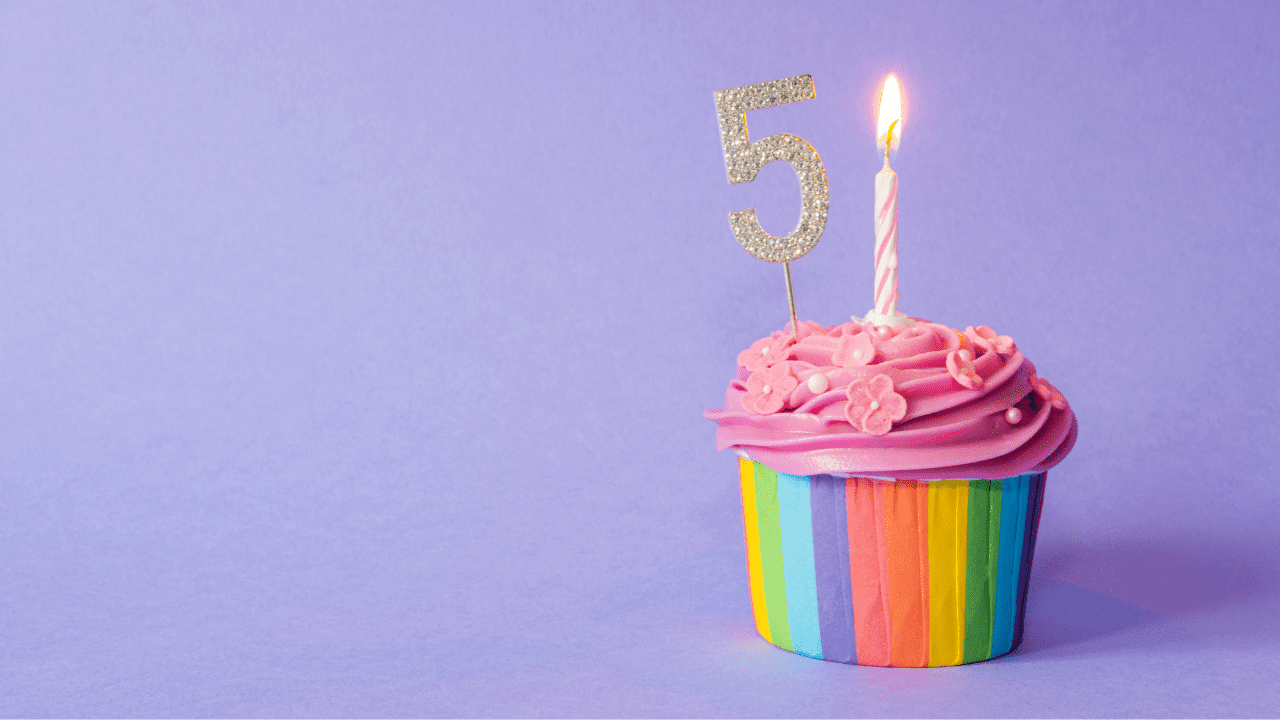 5 ans déjà – grâce à vous